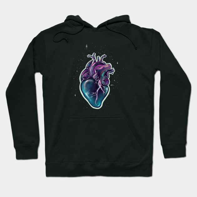 Glossy Heart Hoodie by Ria_Mizuko